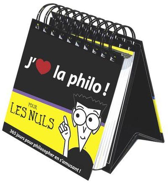 Almanach pour les nuls ; j'aime la philo