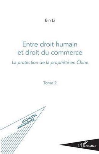 Entre droit humain et droit du commerce ; la protection de la propriété en Chine t.2