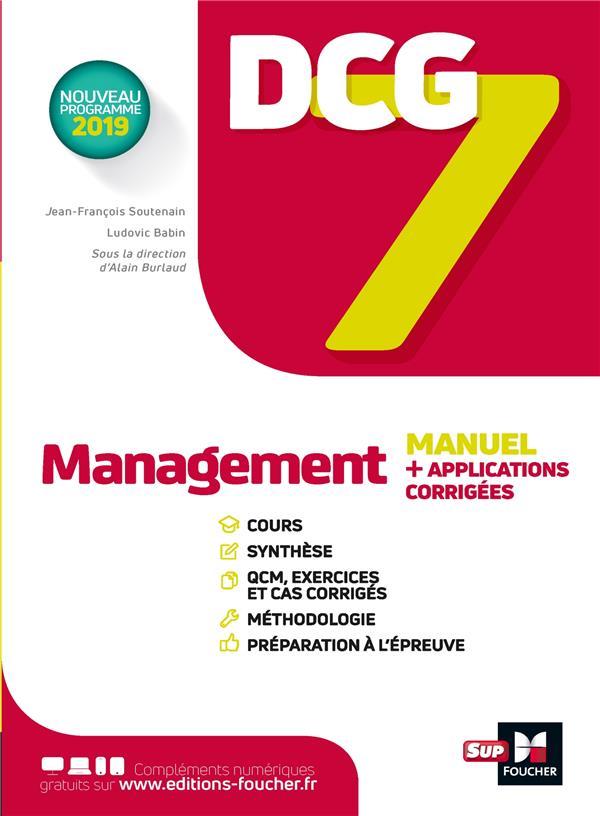 Vente                                 DCG 7 ; management manuel et applications
                                 - Jean-François Soutenain  - Ludovic Babin-Touba  - Alain Burlaud                                 