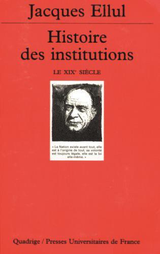 Hist des institutions le xixe s.n277