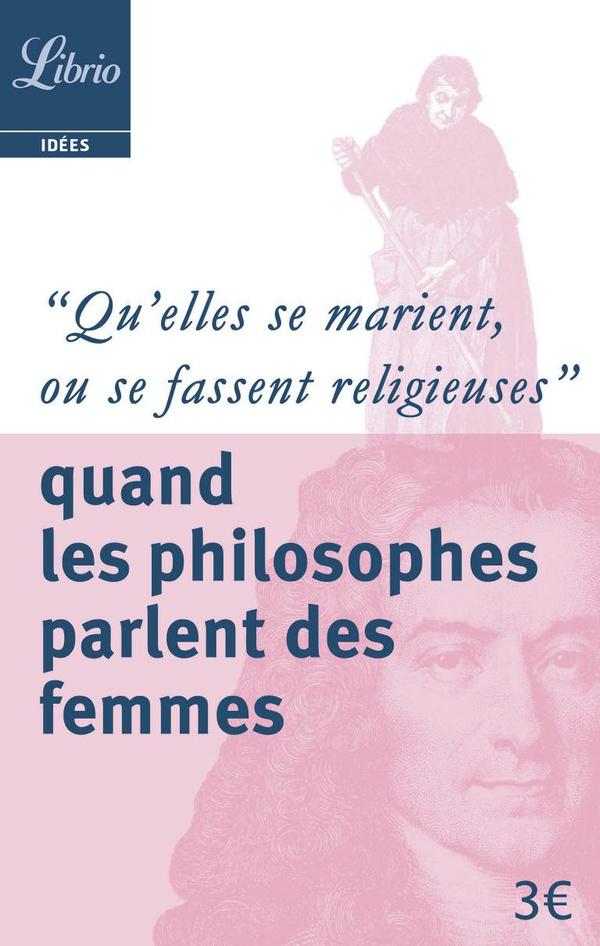 Quand les philosophes parlent des femmes