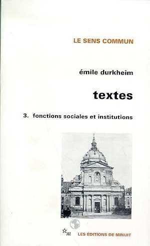 Textes T3 Fonctions Sociales Et Institutions