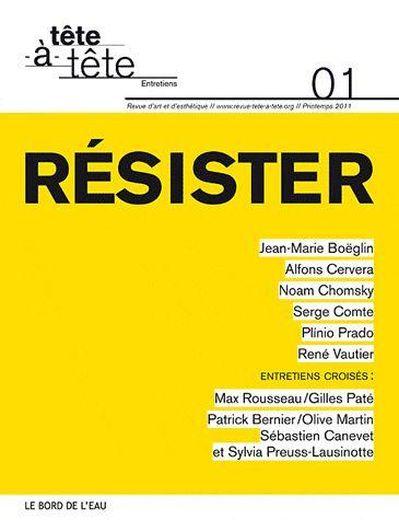 Revue tete-a-tete n 1 - resister
