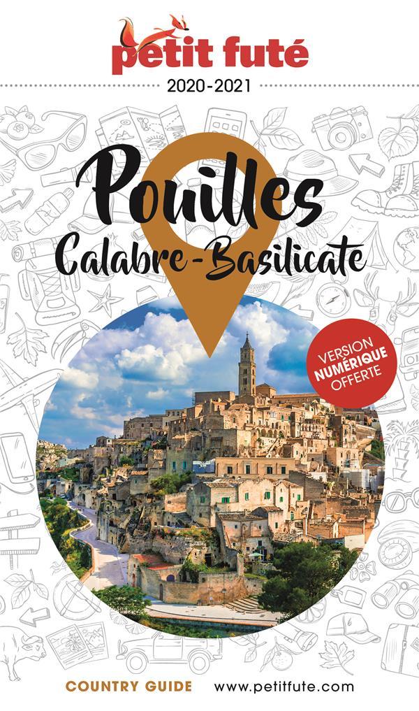 Vente Livre :                                    GUIDE PETIT FUTE ; COUNTRY GUIDE ; Pouilles, Calabre, Basilicate (édition 2020/2021)
- Collectif Petit Fute                                     