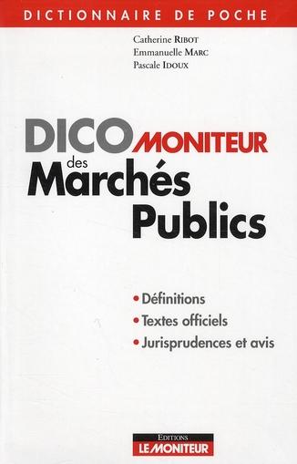 DicoMoniteur des marchés publics