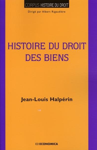 Histoire du droit des biens
