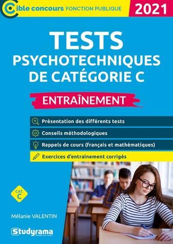 Vente Livre :                                    Tests psychotechniques de categories c - entrainement - 7e edition (édition 2021)
- Melanie Valentin                                     