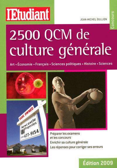 2500 QCM de culture générale (édition 2009)