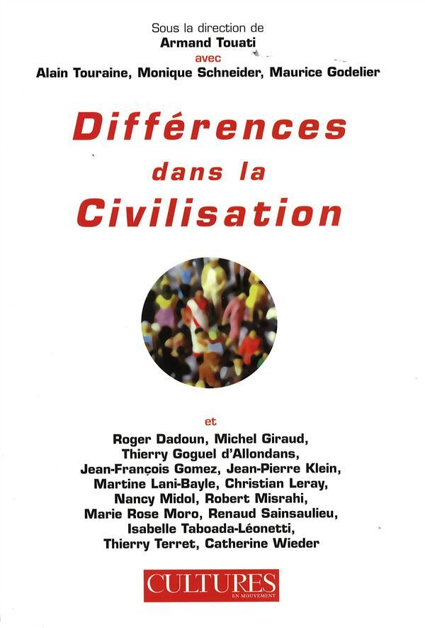 Différences dans la civilisation