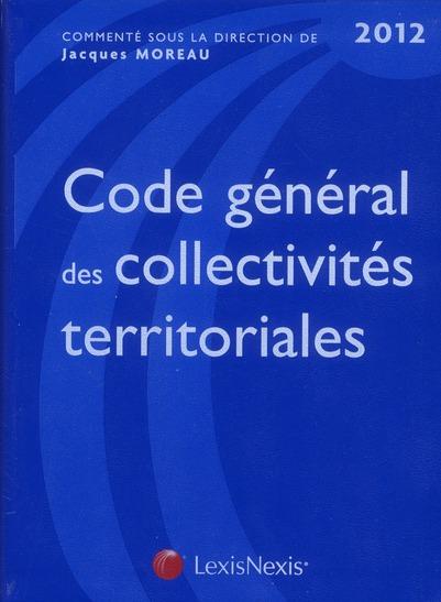 Code général des collectivités territoriales 2012