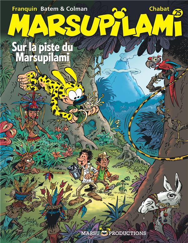 Vente Livre :                                    Marsupilami T.25 ; sur la piste du Marsupilami
- Batem  - Alain Chabat  - Colman  - André Franquin (1924-1997) - Stéphane Colman  - Franquin  - Chabat                                     