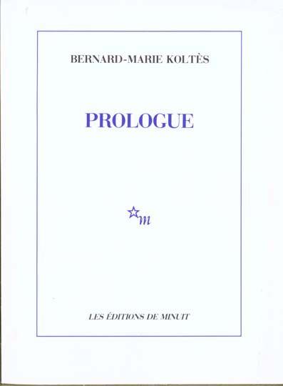 Prologue