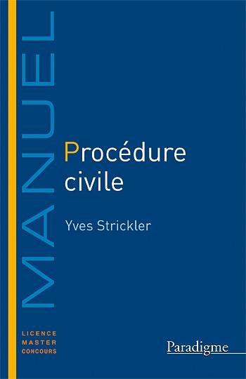 Procédure civile (édition 2011)