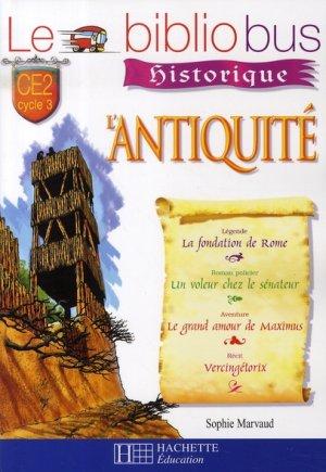 LE BIBLIOBUS T.21 ; CE2 ; l'Antiquité ; livre de l'élève