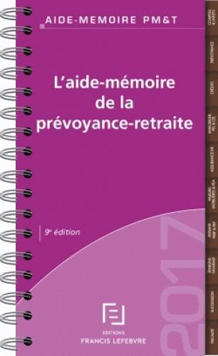 Aide-mémoire prévoyance retraite