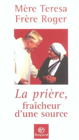 Priere fraicheur d'une source ed 2003