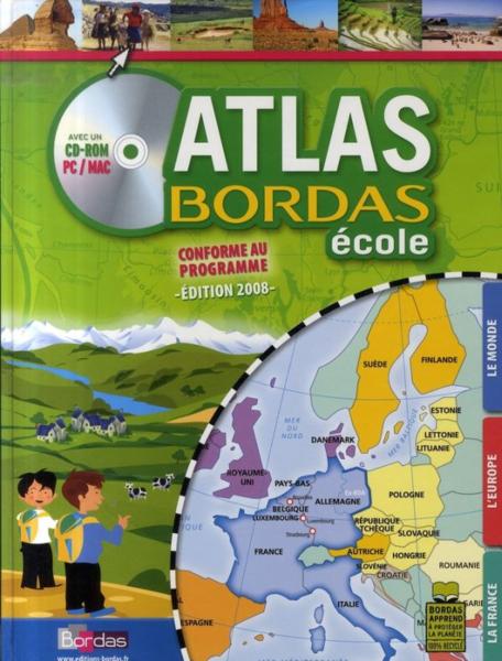 Atlas Bordas école (édition 2008)