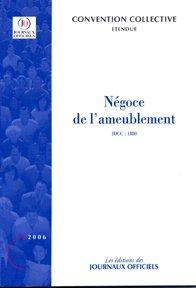 Negoce de l'ameublement idcc : 1880