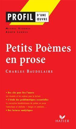 Petits poèmes en prose, de Charles Baudelaire