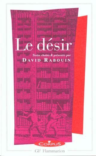Le désir