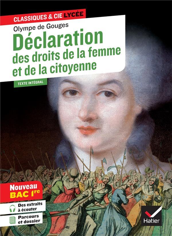 Vente Livre :                                    Déclaration des droits de la femme et de la citoyenne
- Olympe De Gouges  - Isabelle Lasfargue-Galvez                                     