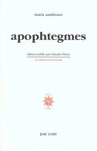 Apophtegmes