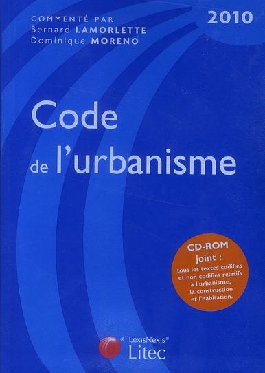 Code de l'urbanisme (édition 2010)