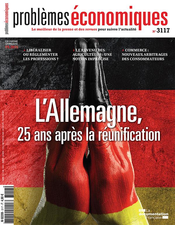 PROBLEMES ECONOMIQUES N.3117 ; l'Allemagne, 25 ans après la réunification