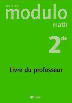 Modulo 2de 2004 Livre Du Professeur