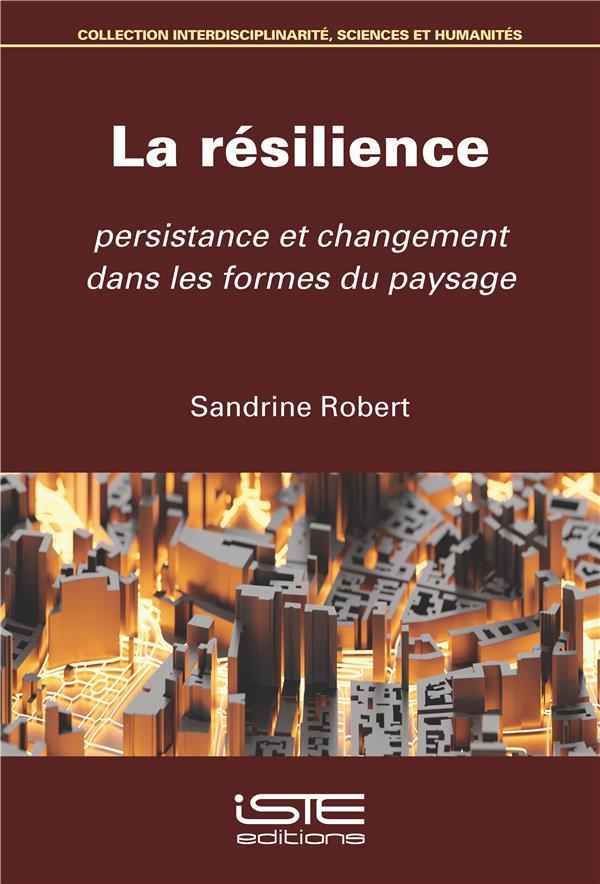 La résilience : persistance et changement dans les formes du paysage  - Sandrine Robert  