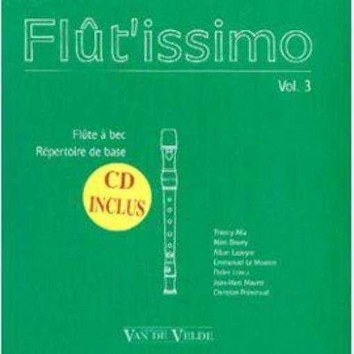 Flut'issimo vol.3 + cd --- flute a bec