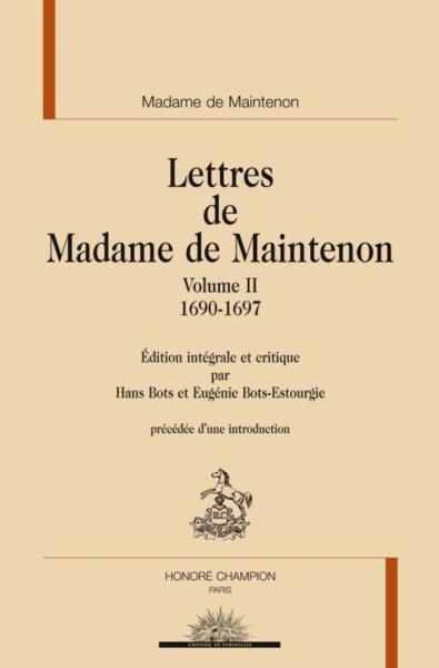 Lettres t.2 ; 1690-1697