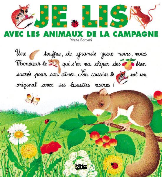 Je lis avec ; les animaux de la campagne