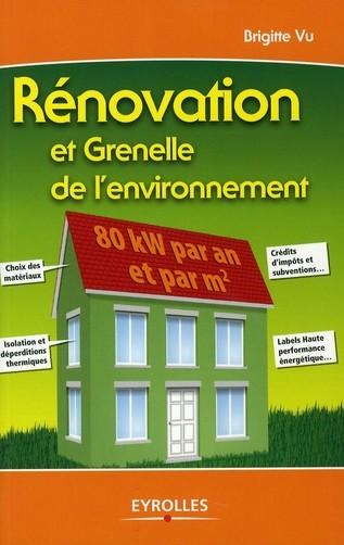 Rénovation et Grenelle de l'environnement