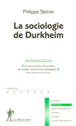 La sociologie de durkheim ne