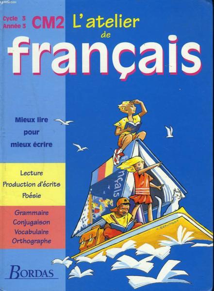 Atelier de francais cm2 eleve