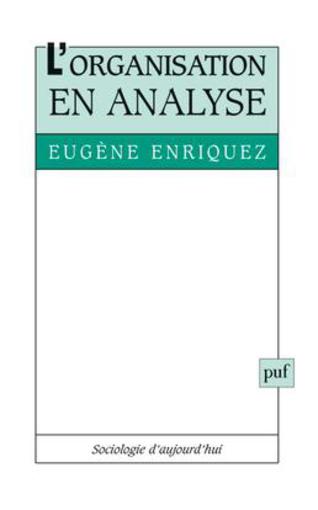L'organisation en analyse (4e édition)
