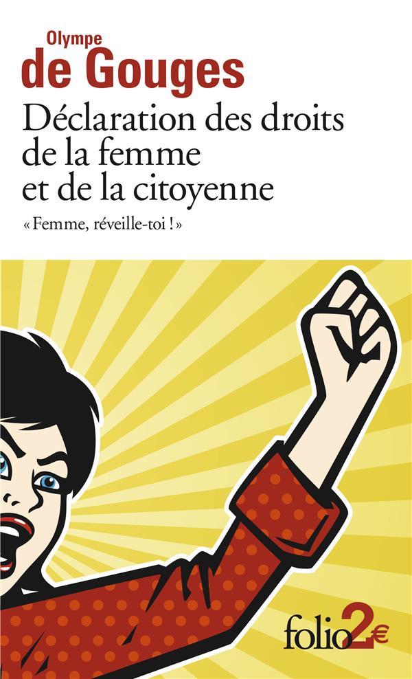 femme, réveille-toi !' déclaration des droits de la femme et de la citoyenne