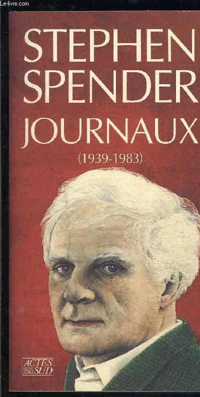 Journaux 1939-1983 - - traduits de l'anglais - avec la collaboration