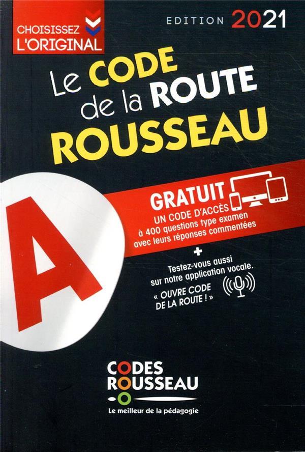 Code Rousseau ; le code de la route (édition 2021) Livre France Loisirs