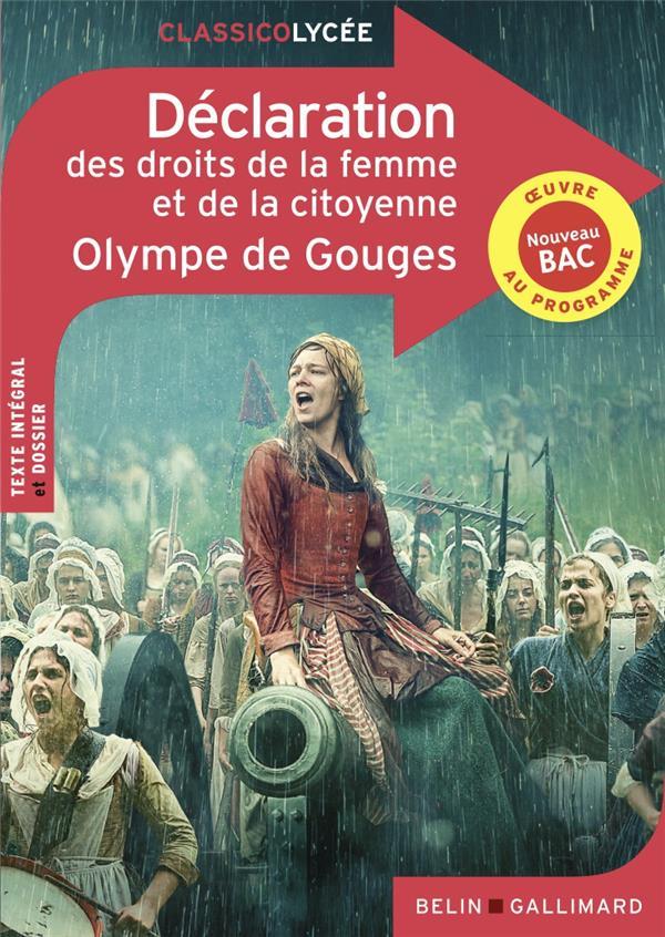Déclaration des droits de la femme et de la citoyenne  - Olympe De Gouges  