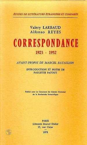 Correspondance (1923-1952) avec intro. e