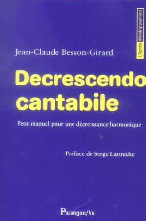 Decrescendo cantabile