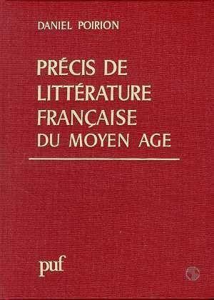 Precis de litterature francaise m.a.