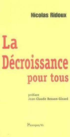 La décroissance pour tous