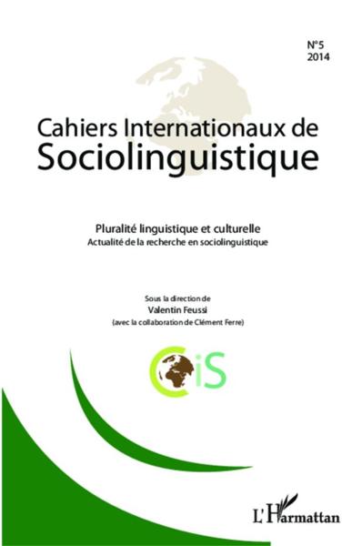 Cahiers Internationaux De Sociolinguistique N.5
