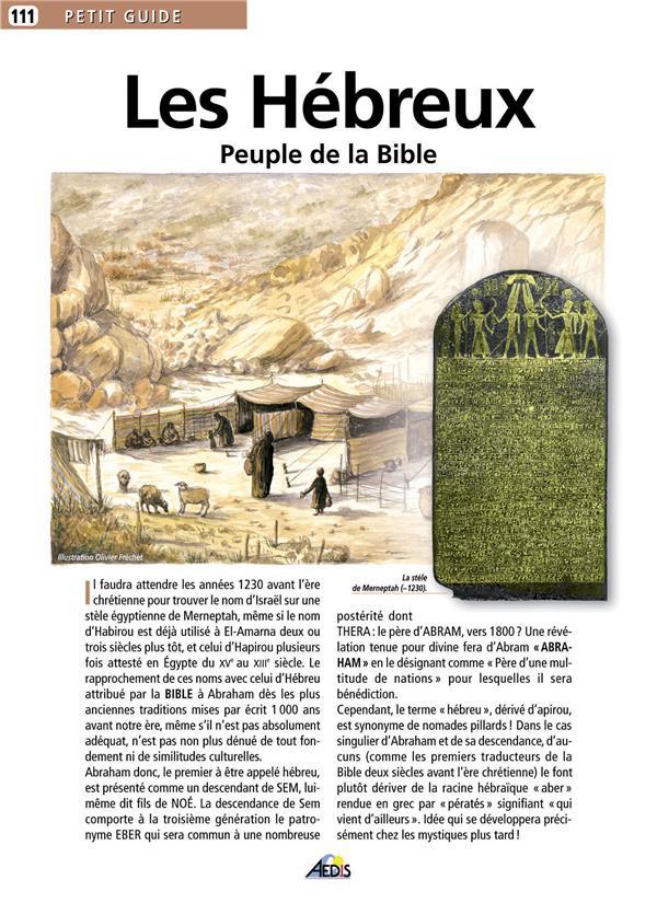 Les Hébreux, peuple de la Bible
