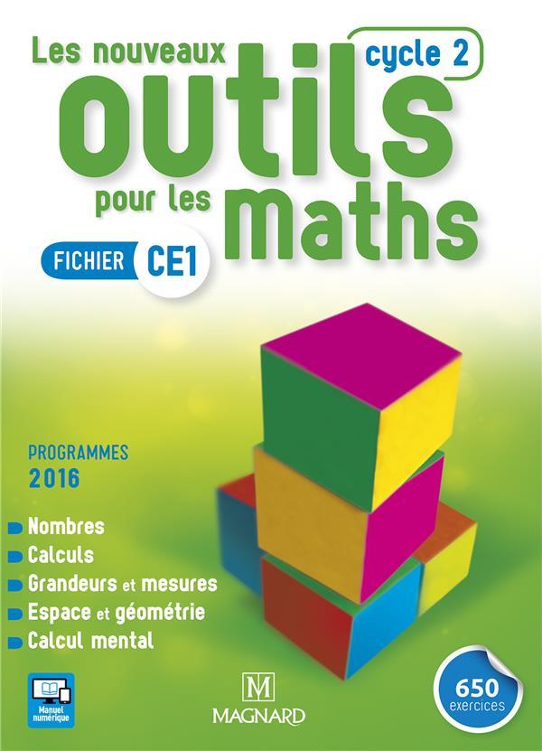 Les nouveaux outils pour les maths ; cycle 2 ; fichier CE1 (programmes 2016)