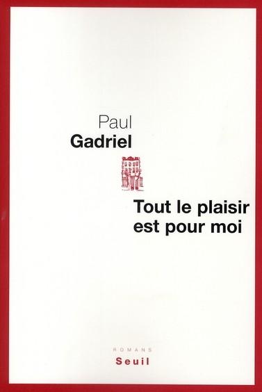 Tout le plaisir est pour moi