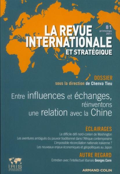 La revue internationale et stratégique N.81 ; France-Chine : une relation à réinventer